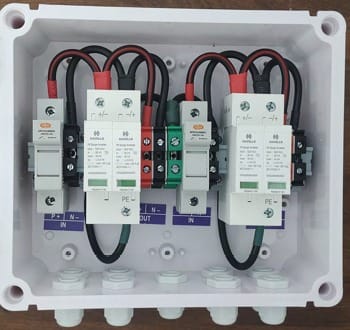 DCDB 2IN-2OUT 600V FUSE & SPD