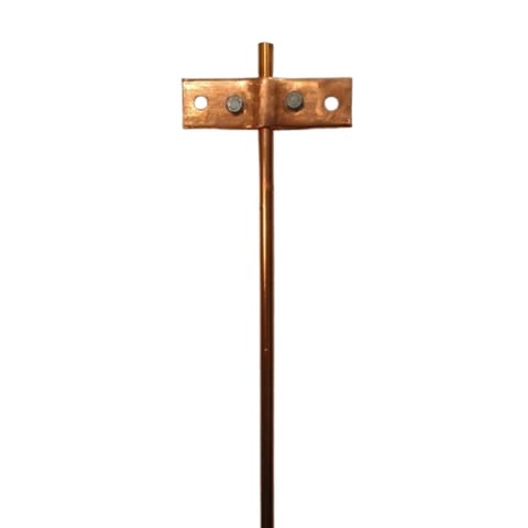 Copper Bonded Earth Rods With Clamp