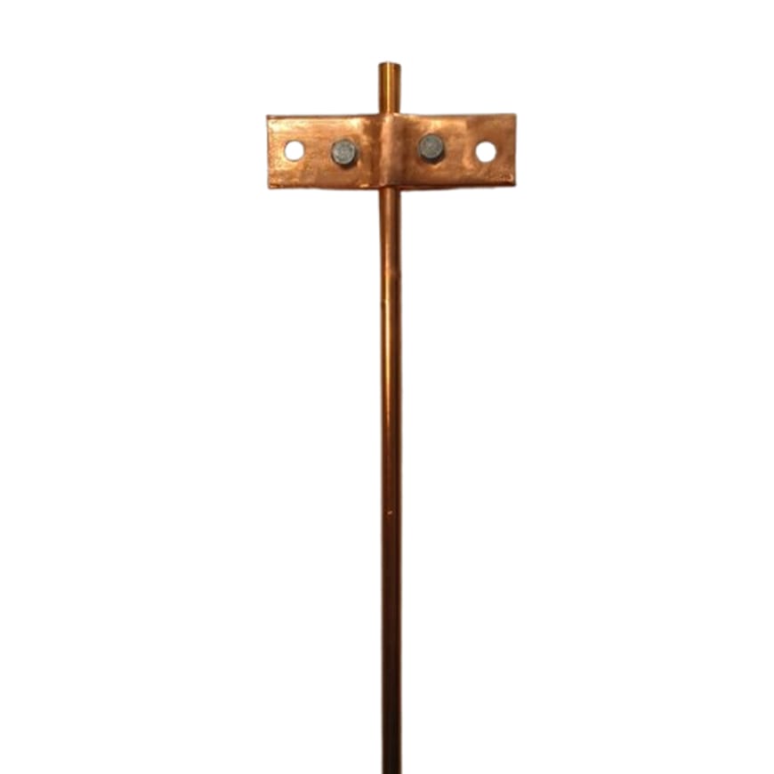Copper Bonded Earth Rods With Clamp
