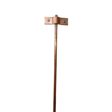 Copper Bonded Earth Rods With Clamp