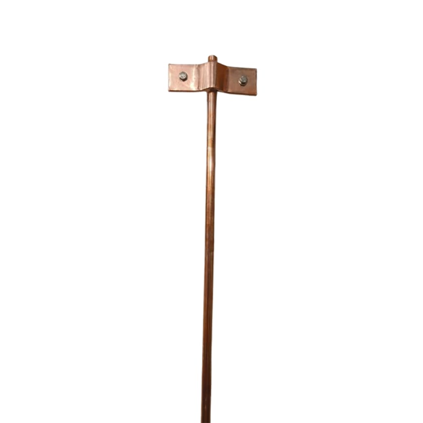 Copper Bonded Earth Rods With Clamp