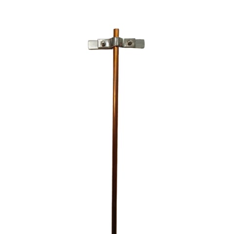 Copper Bonded Earth Rods With Clamp