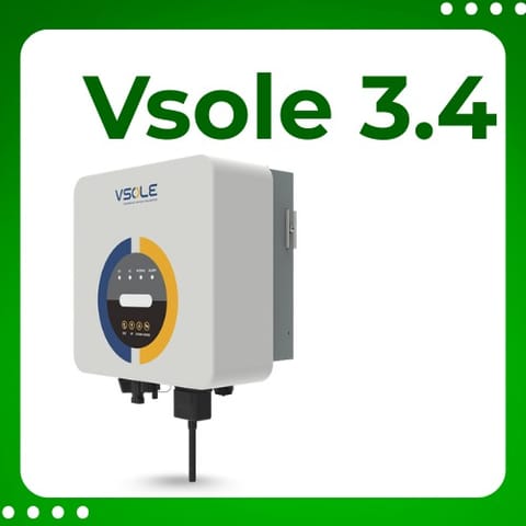 VSOLE 3.4kW Single Phase On-Grid Solar Inverter