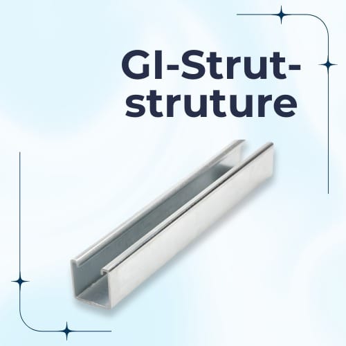 Pre - Gi Strut Channel / Purlin