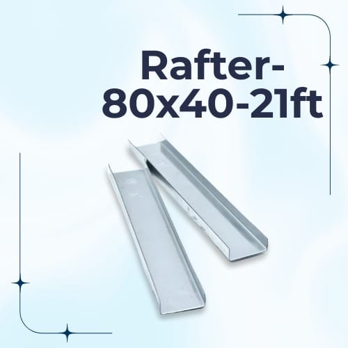 Pre - Gi C-Channel/Rafter 80x40 21ft