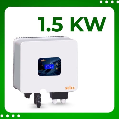 Single Phase, 1.5 kW Solar On Grid Inverter, BIS Certified