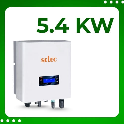 Single Phase, 5.4 kW Solar On Grid Inverter, BIS Certified