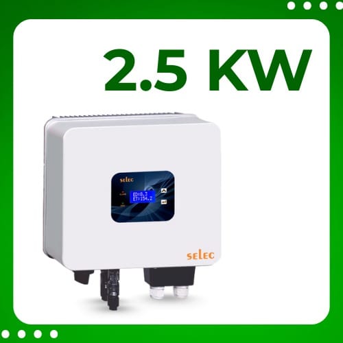 Single Phase, 2.5 kW Solar On Grid Inverter, BIS Certified