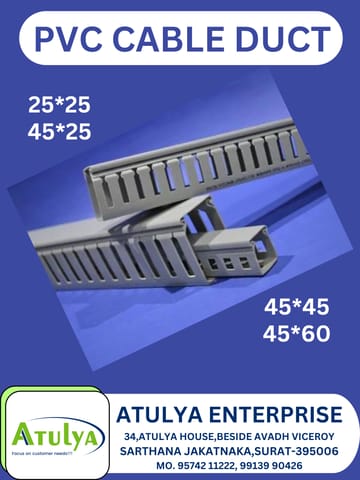 PVC TRUNKING 45*45  CHANNEL