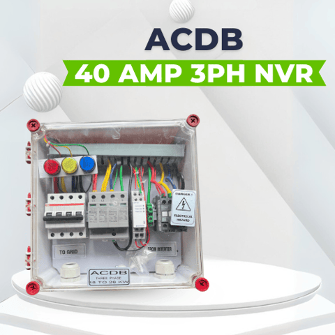 ACDB 40A 3-Phase with NVR