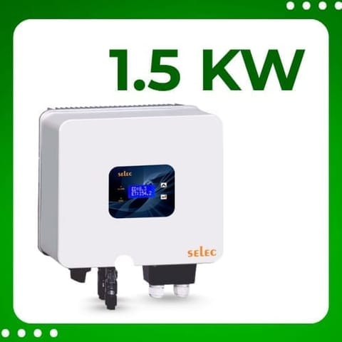 Single Phase, 1.5 kW Solar On Grid Inverter, BIS Certified