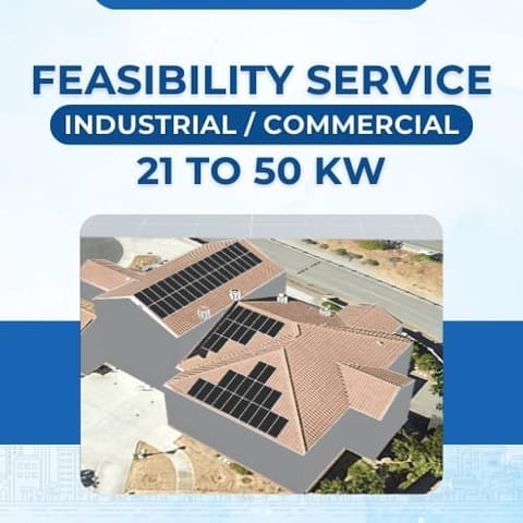 Feasibility Services & SLD- Industrial/Commercial, 21-50kw