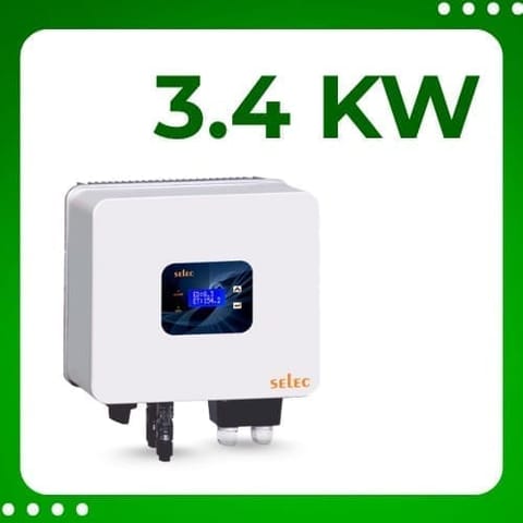 Single Phase, 3.4 kW Solar On Grid Inverter, BIS Certified