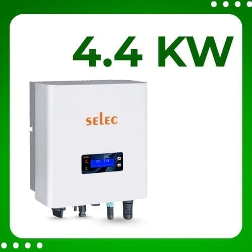 Single Phase, 4.4 kW Solar On Grid Inverter, BIS Certified(With DC Switch)