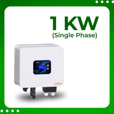 Single Phase, 1 kW Solar On Grid Inverter, BIS Certified