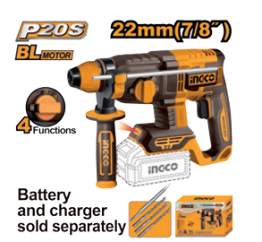 Cordless rotary hammer