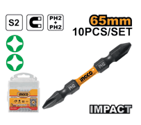 Impact screwdriver bits 65mm