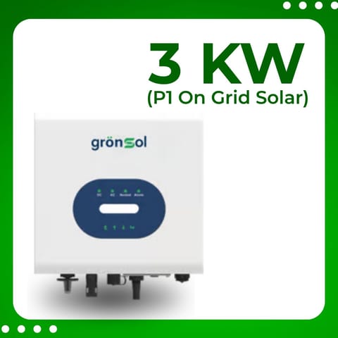 3Kw P1 On Grid Solar Inverter