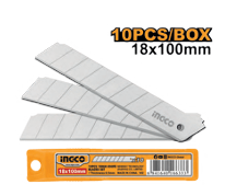 10 Pcs 18mm knife blades set