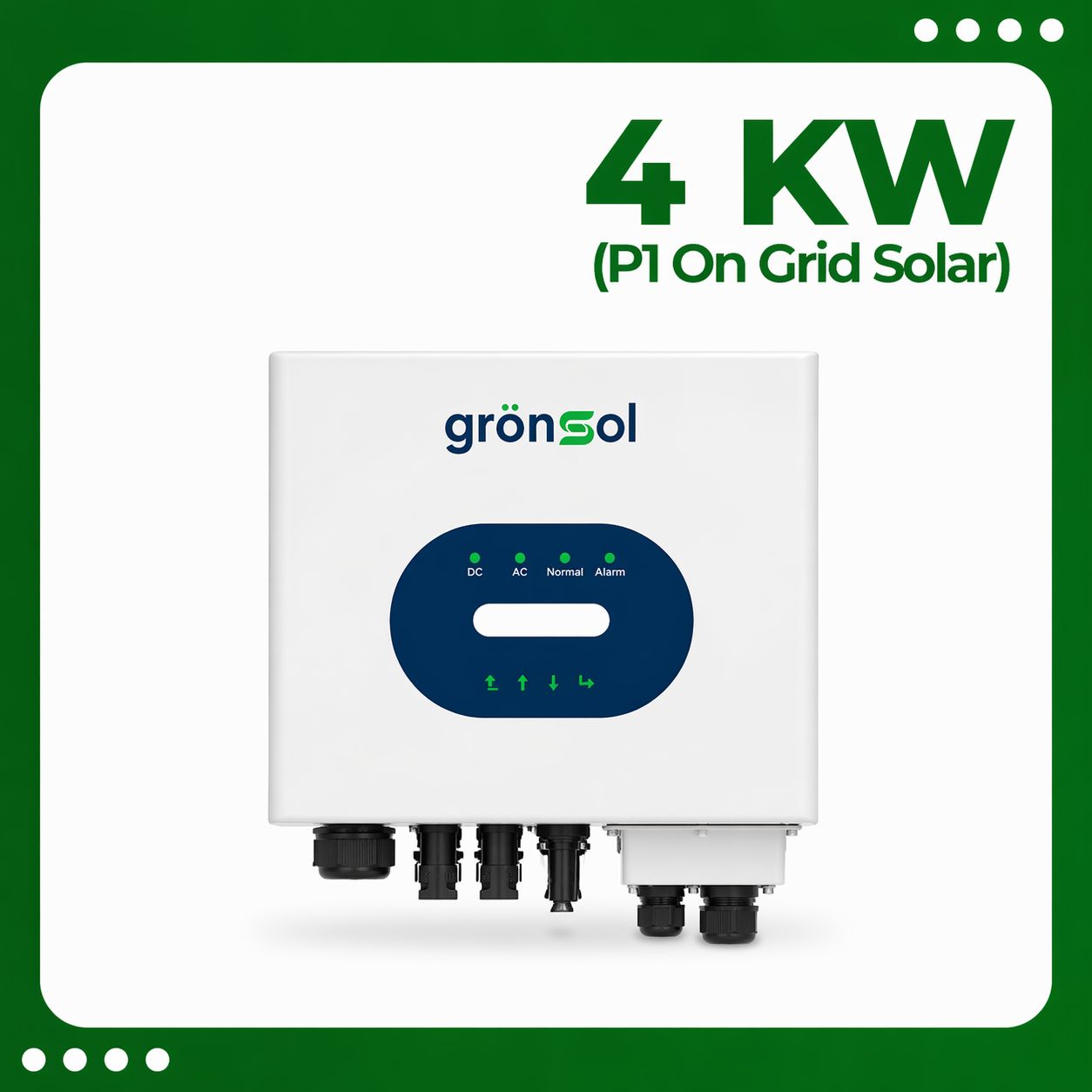 4 Kw P1 On Grid Solar Inverter