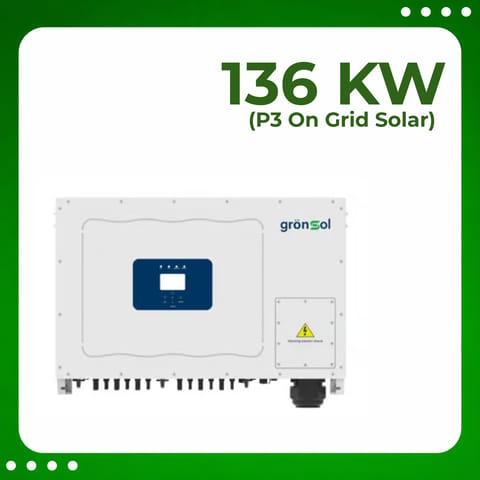 136 Kw P3 On Grid Solar Inverter