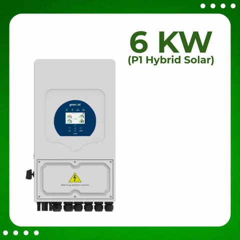 6Kw P1 Hybrid Solar Inverter
