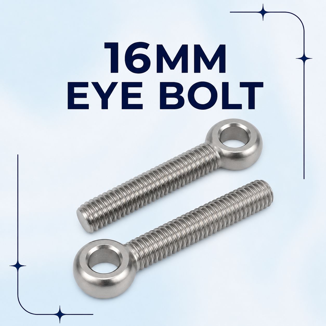 16MM EYE BOLT(MOQ-500 Nos)