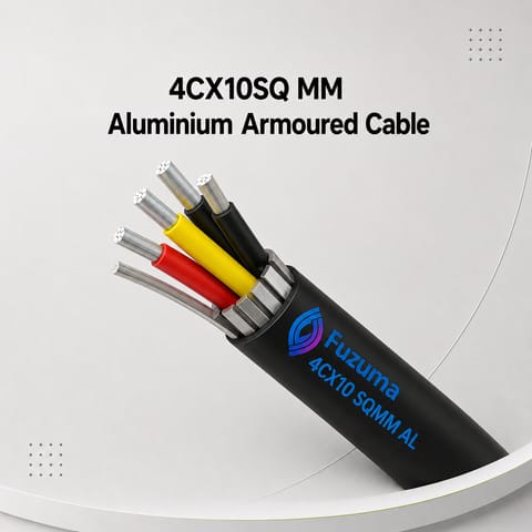 4cx10sq mm Aluminium Armoured Cable