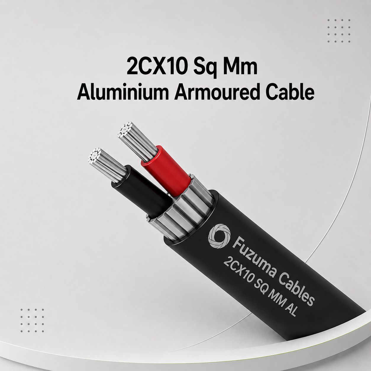 2cx10 Sq Mm Aluminium Armoured Cable
