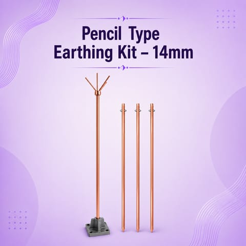 Pencil Type Earthing Kit – 14mm