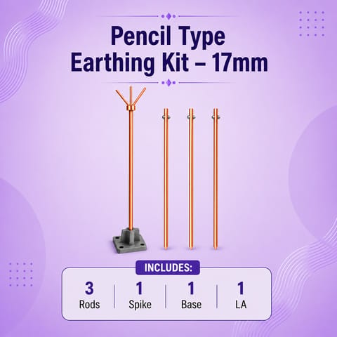 Pencil Type Earthing Kit – 17mm