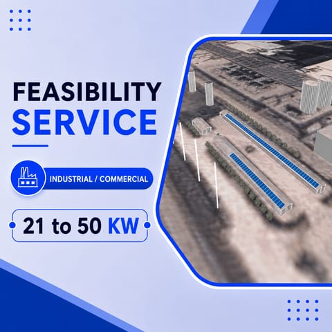 Feasibility Services & SLD- Industrial/Commercial, 21-50kw