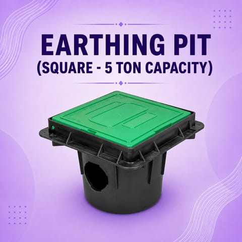 Earthing Pit (Square – 5 Ton Capacity)