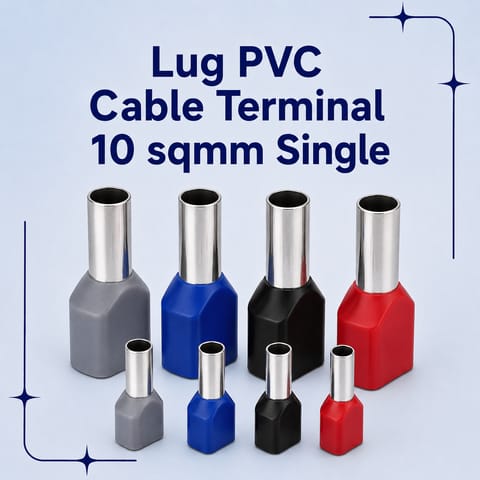 Lug PVC Cable Terminal 10 sqmm Single