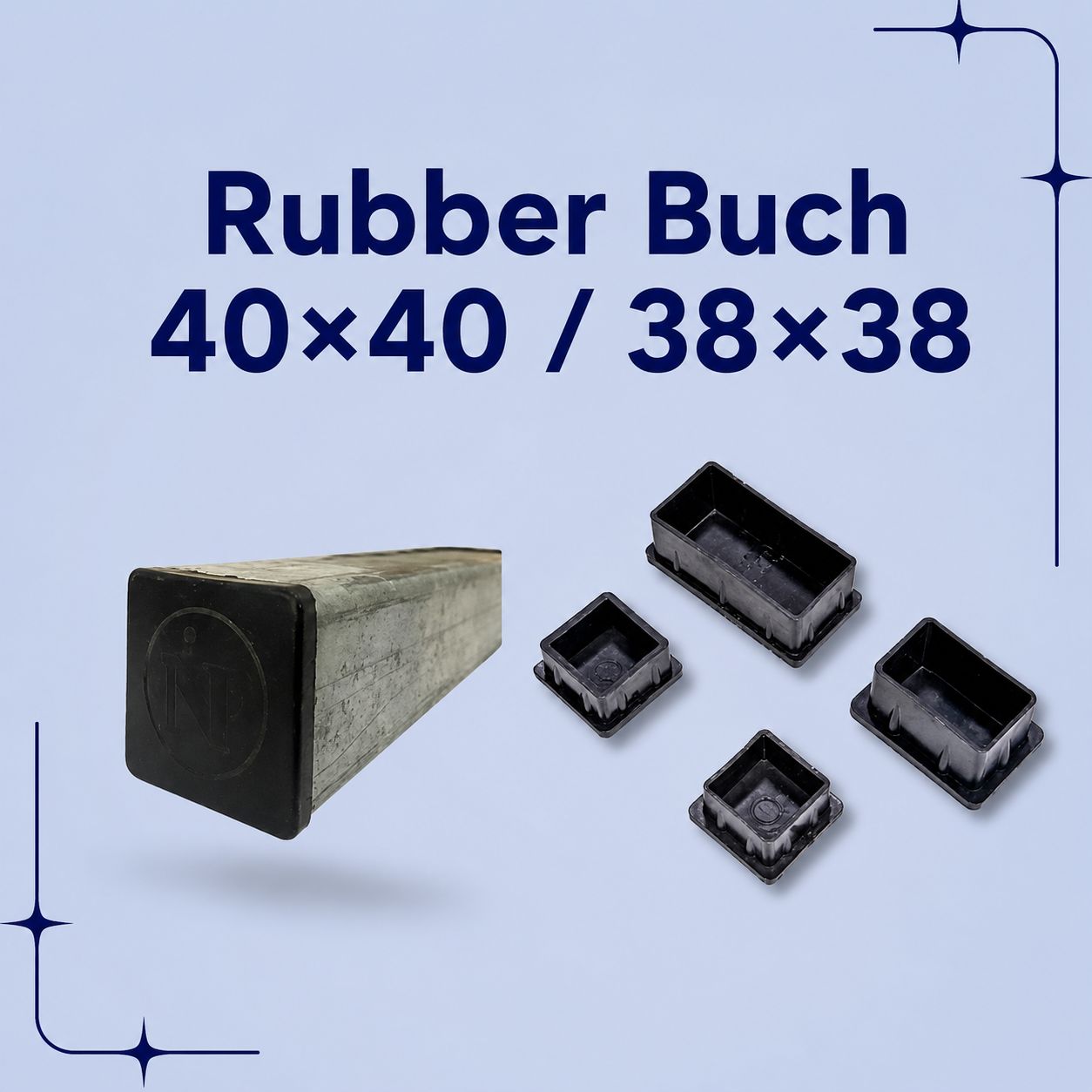 Rubber Buch 40×40 / 38×38