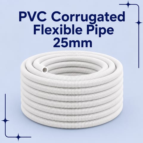 PVC Corrugated Flexible Pipe 25mm