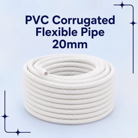 PVC Corrugated Flexible Pipe 20mm