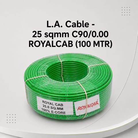 L.A. Cable - 25 sqmm C90/0.00 (100 MTR)