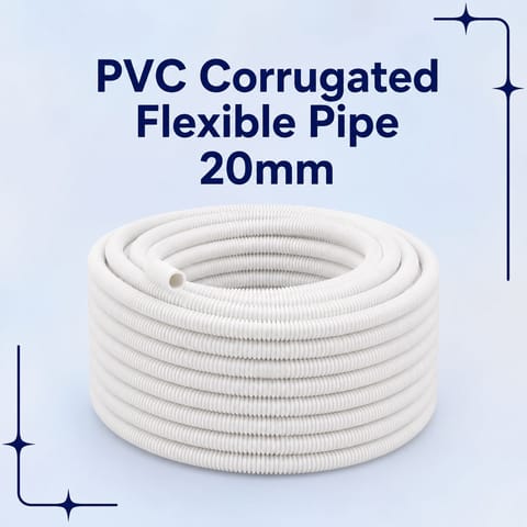 PVC Corrugated Flexible Pipe 20mm