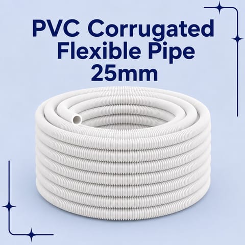 PVC Corrugated Flexible Pipe 25mm