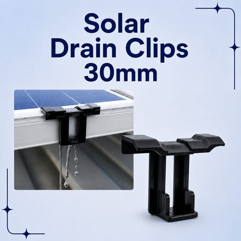 SOLAR DRAIN CLIPS 30MM