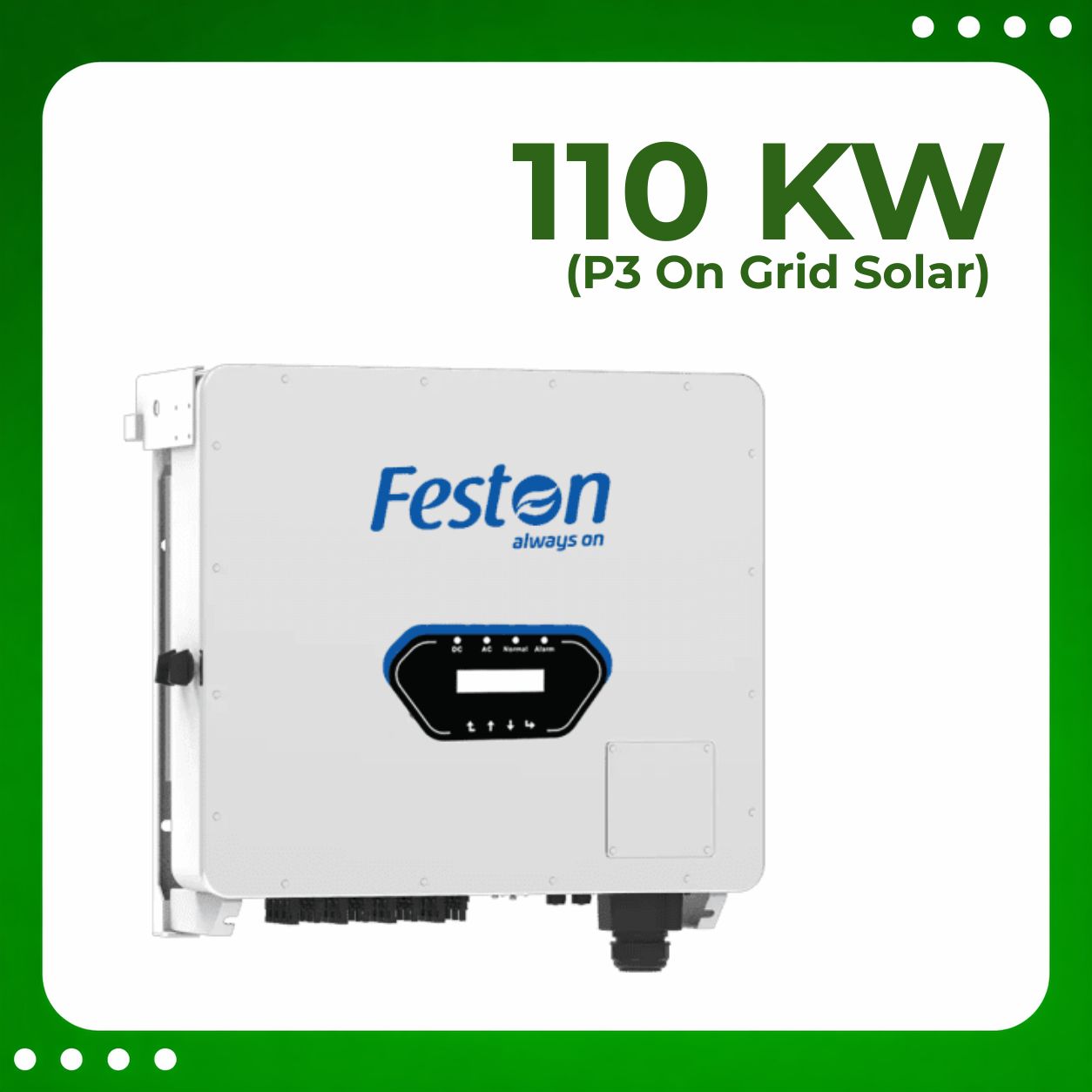 110 Kw P3 Ongrid Solar Inverter