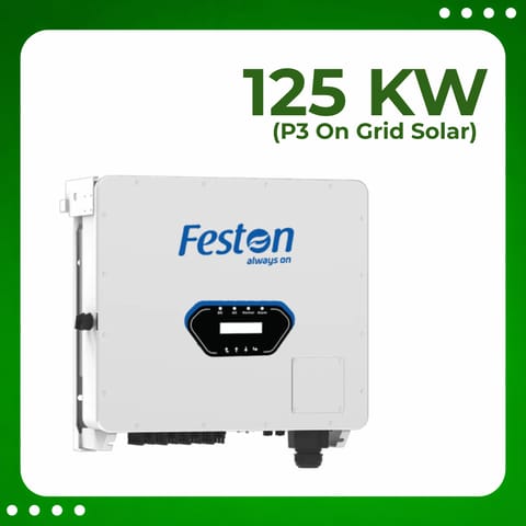 125 Kw P3 Ongrid Solar Inverter