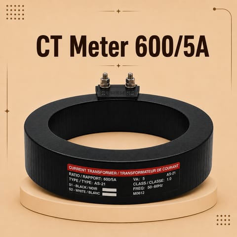 CT Meter 600/5A