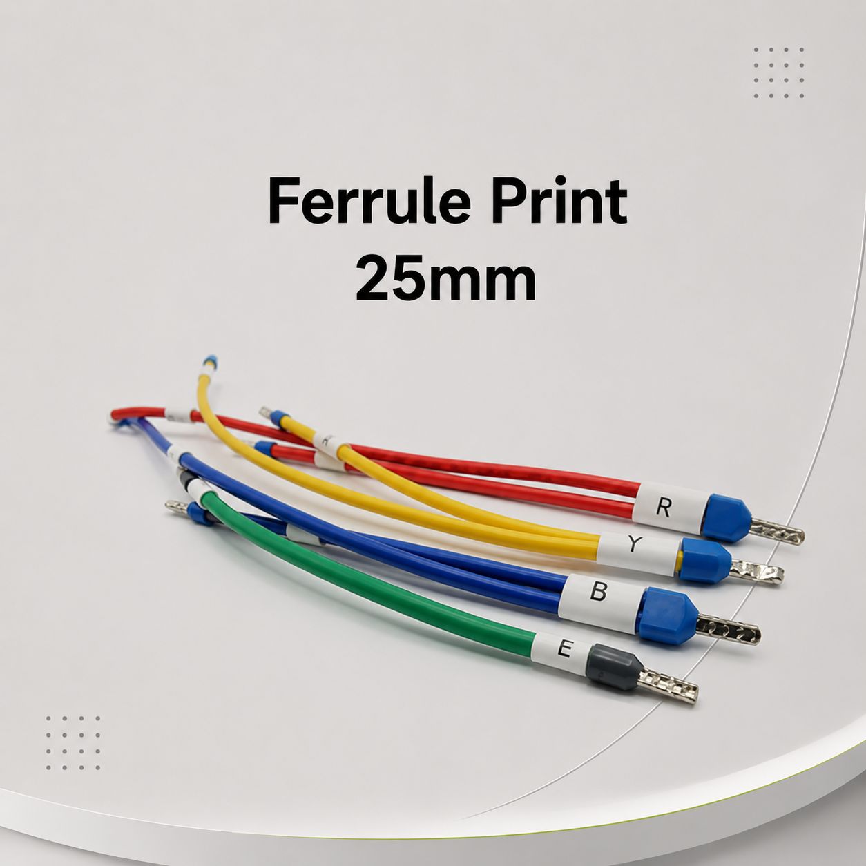 Ferrule Print 25mm