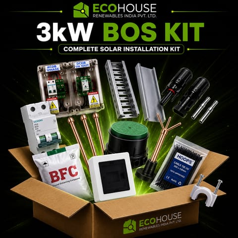 3 kW Solar BOS Kit – Complete Installation Solution