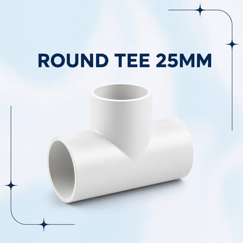 Round Tee 25mm