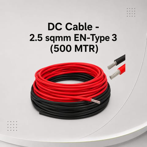 DC Cable - 4 sqmm EN-Type 3 (500 MTR)