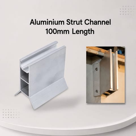 Aluminium Strut Channel 100mm Length