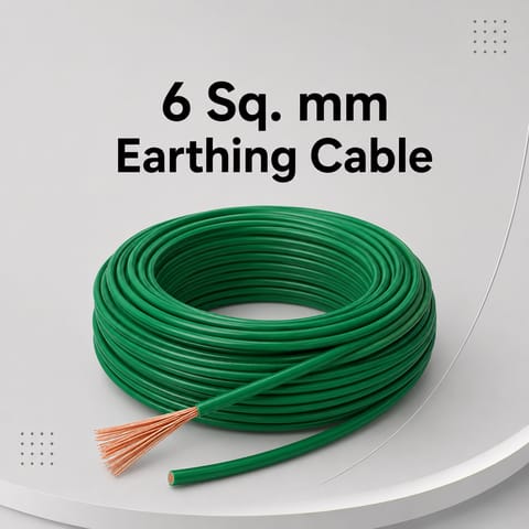 6 Sq. mm Earthing Cable
